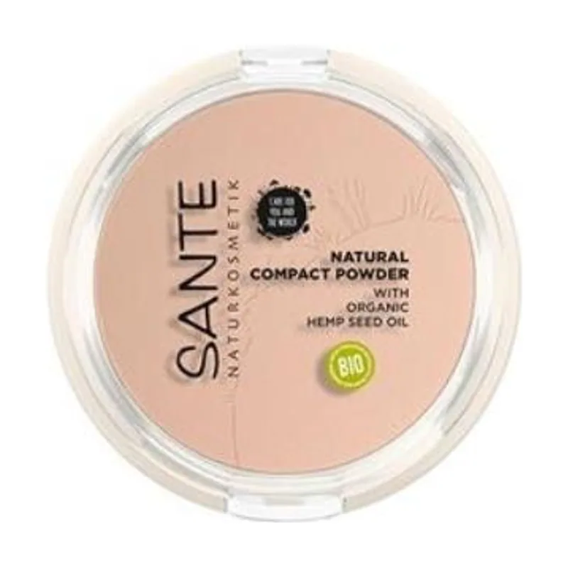 Naturkosmetik Maquillaje Compacto 01 Cool Ivory 9gr