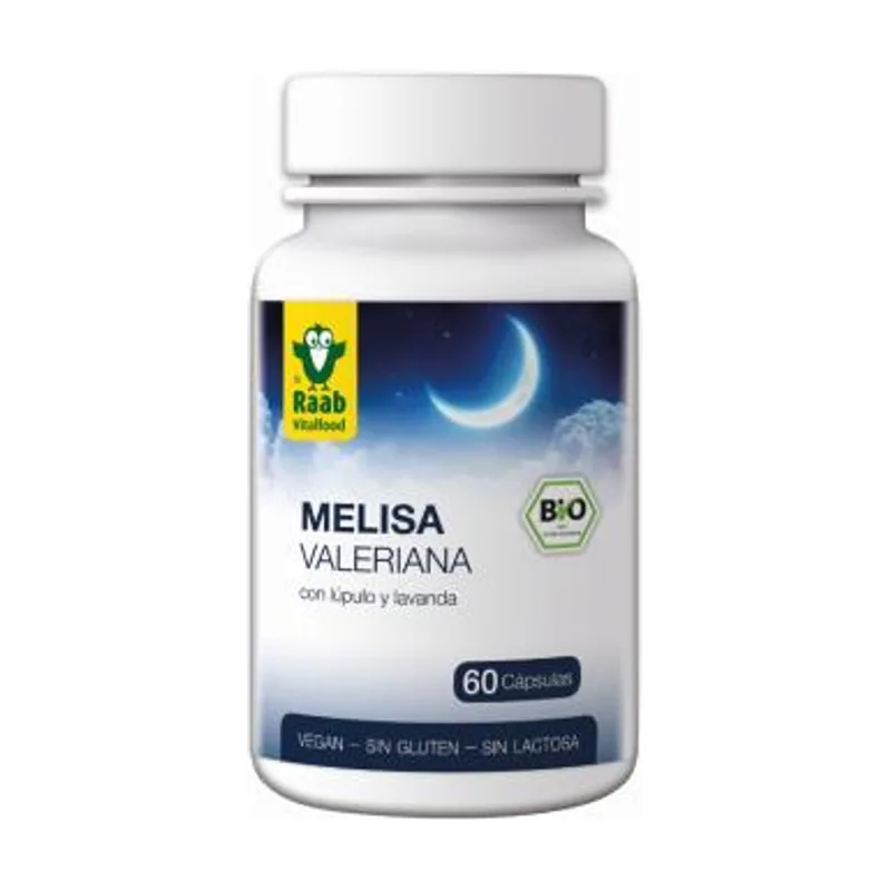 Vitalfood Melisa-Valeriana Con Lupulo 60Cap. Bio Sg Vegan
