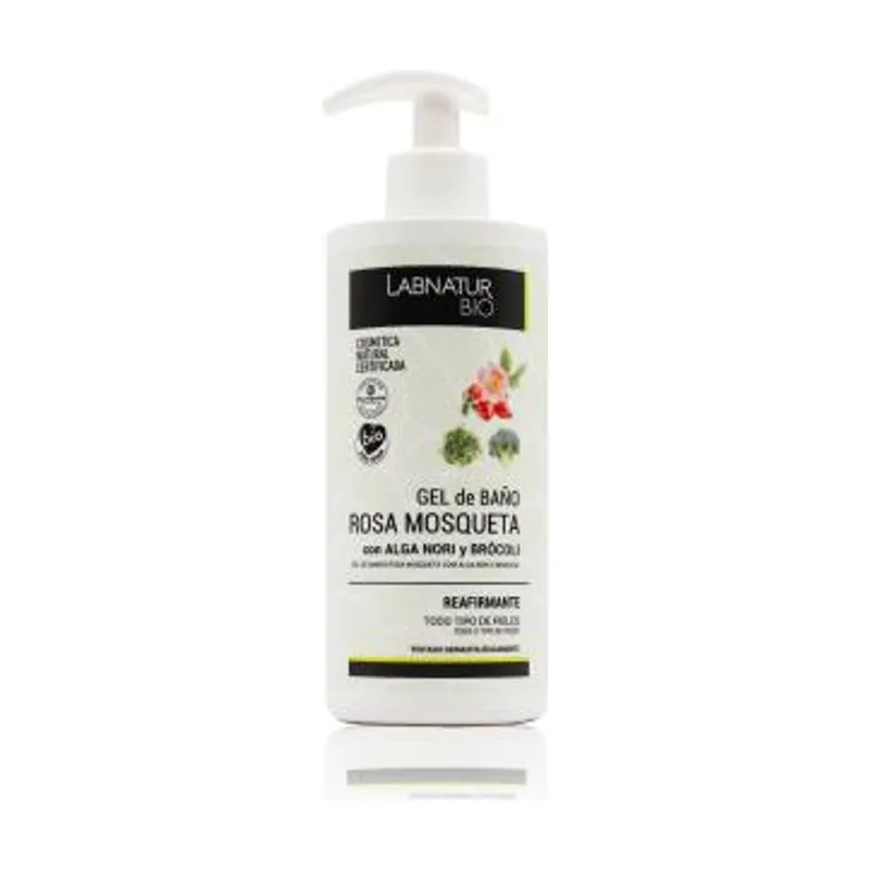 Bio Gel De Baño Rosa Mosqueta-Algas-Brocoli 450Ml. Bio