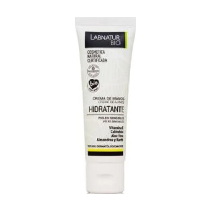 Bio Crema De Manos Hidratante Pieles Sensibles 50M Bio