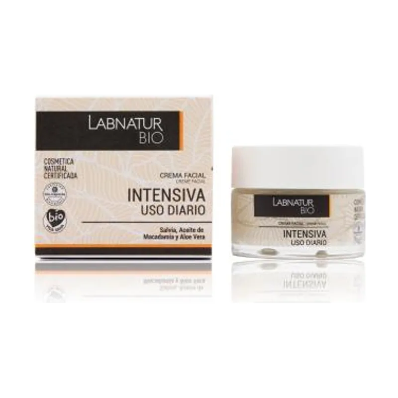 Bio Crema Facial Intensiva Salvia Macadamia 50Ml. Bio
