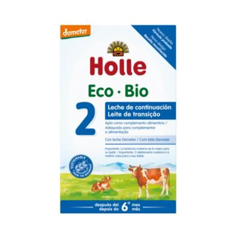 Leche De Continuacion 2 Vaca 600gr. Demeter