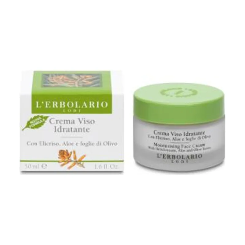 Crema Facial Hidratante Helicriso Y Aloe 50Ml.