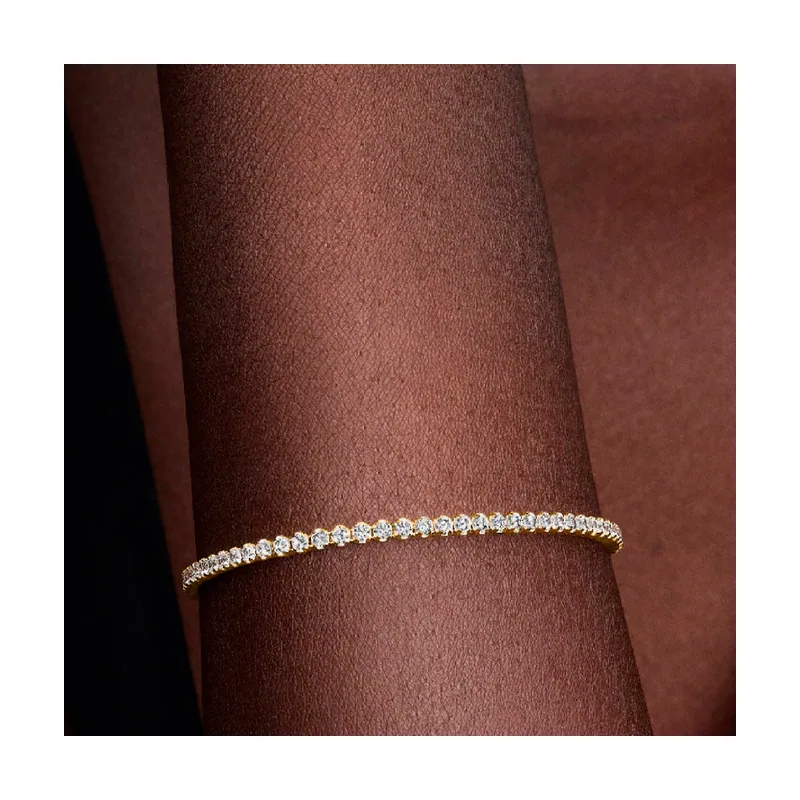 Pulsera de Tenis Brillante con engaste a nivel 563927C01
