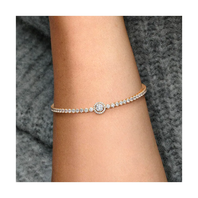 Pulsera de Tenis Halo Brillante 569416C01
