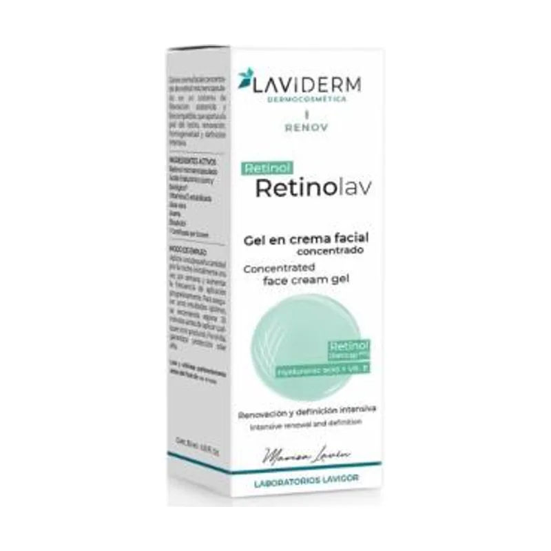 Laviderm Retinolav Gel Crema Facial 30ml