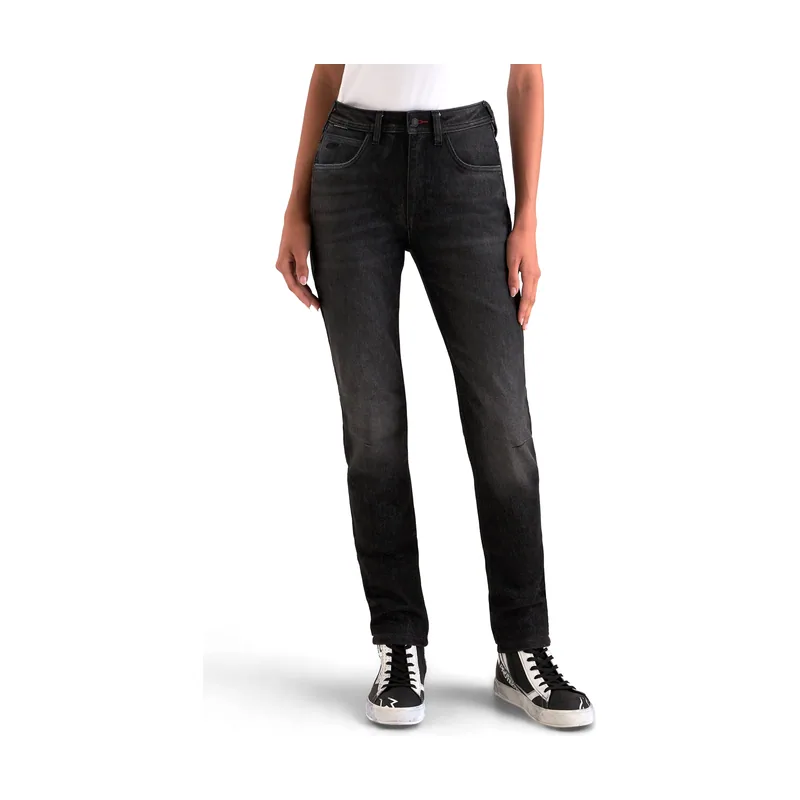 Vaqueros Stella Flex-AST-5 - Estándar Negro lavado