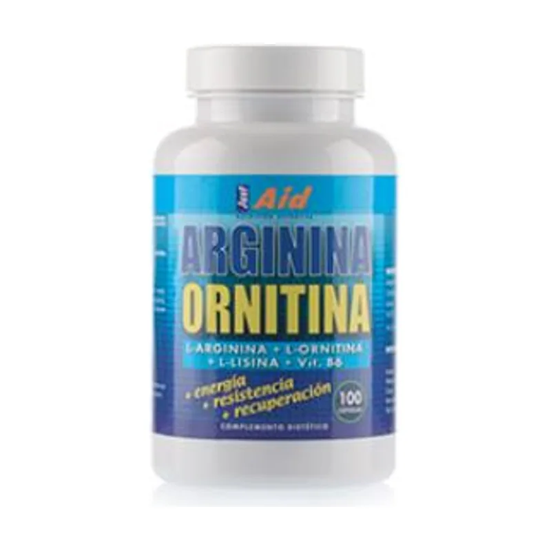 Arginina+Ornitina Aminoacidos 100Comp.