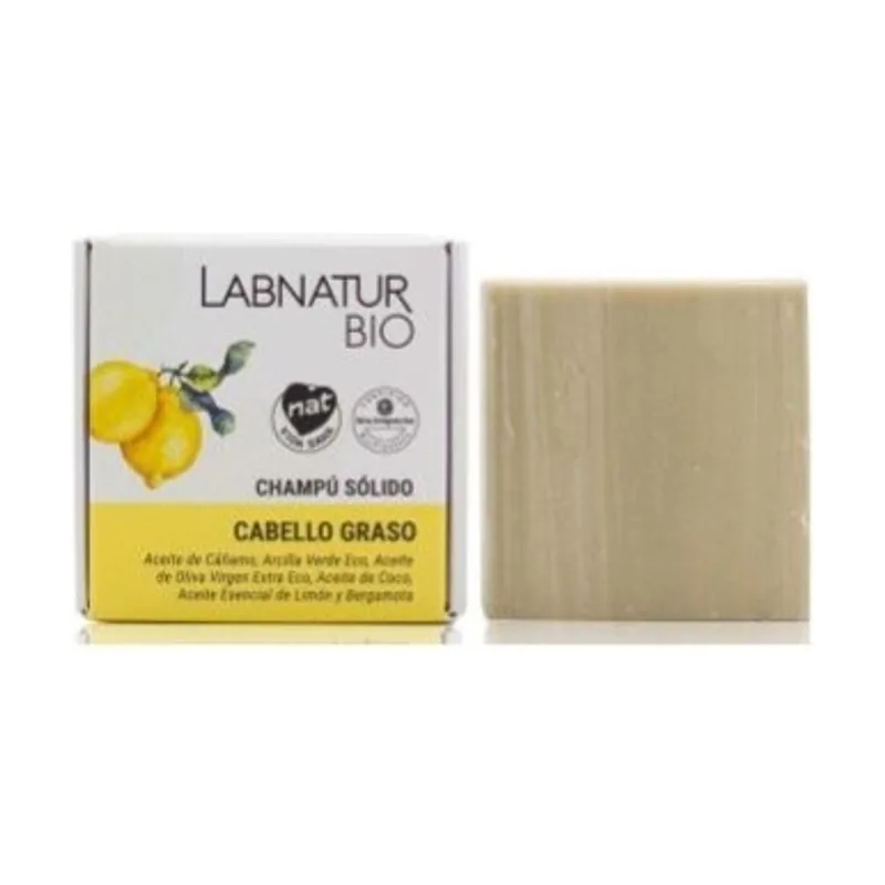 Bio Champu Solido Cabello Graso 75Gr. Bio