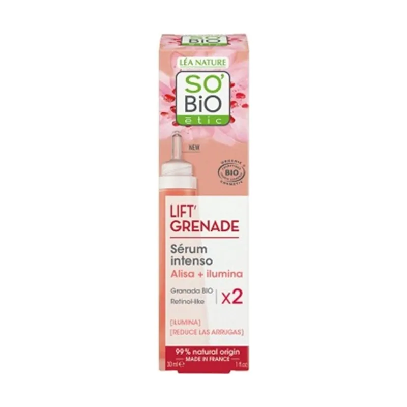 So'Bio Étic Serum Facial Intenso Lift Granade Retinol-Like 30 Ml