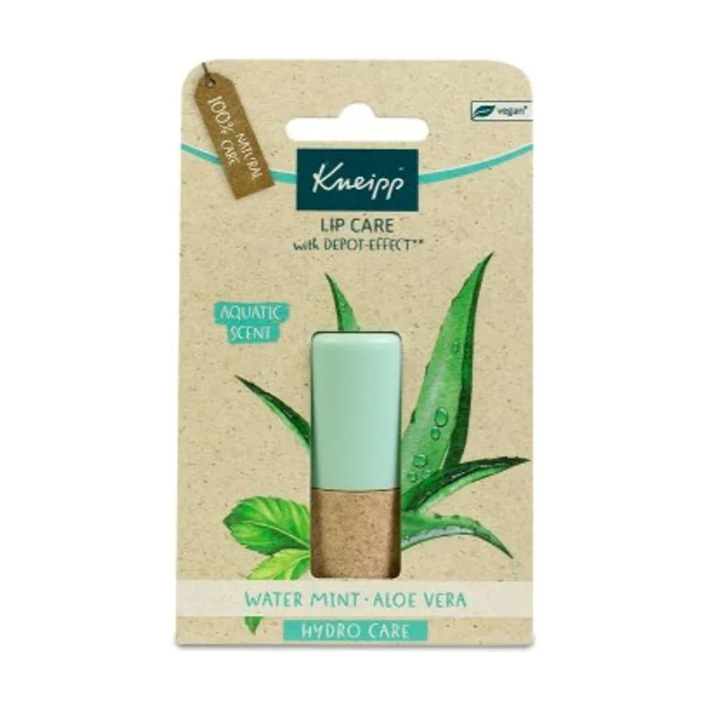 Balsamo Labial Vegano Menta Acuatica Y Aloe Vera 4,7G