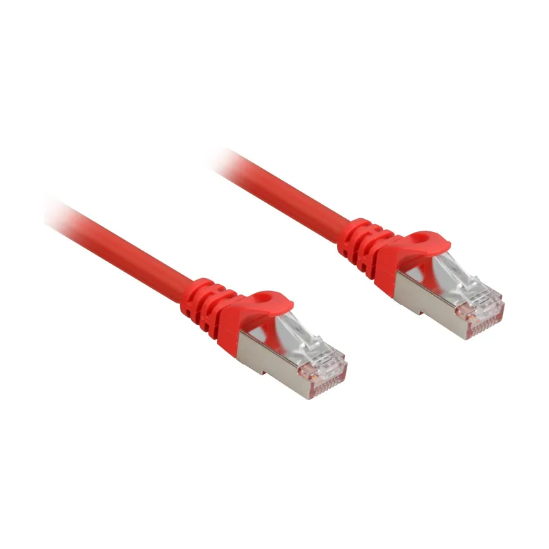 Cat.6a SFTP cable de red Rojo 10 m Cat6a S/FTP S-STP