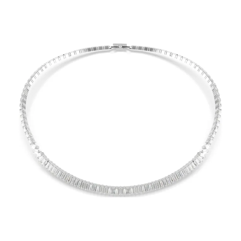 Collar Matrix, Talla baguette, Baño de rodio