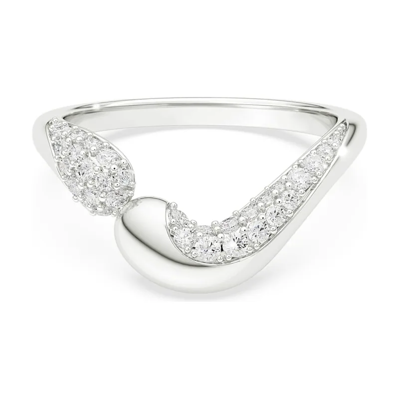 Anillo abierto Classica, Talla redonda, Plata de ley