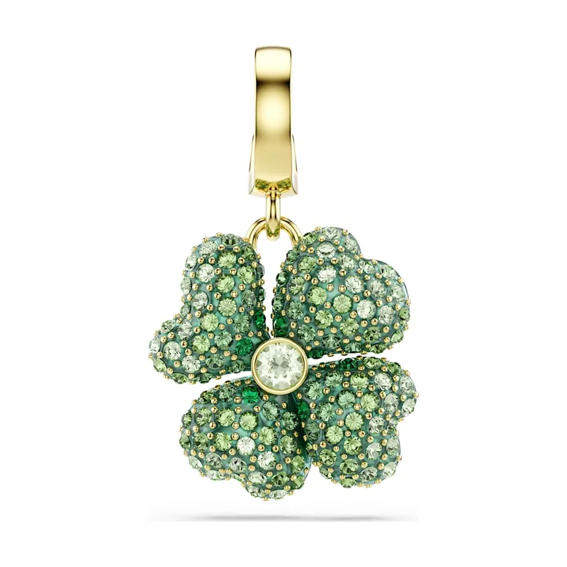 Charm Idyllia, Trébol, Acabado en oro de 18 quilates