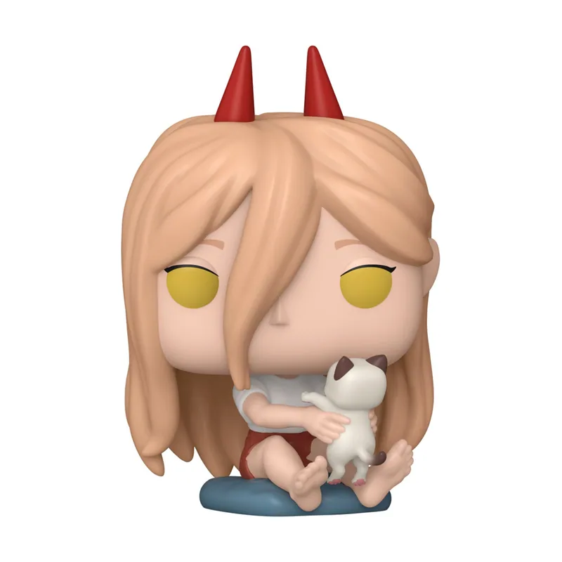 Pop! Animation Chainsaw Man Figura de Vinilo Power con Meowy Edición Especial