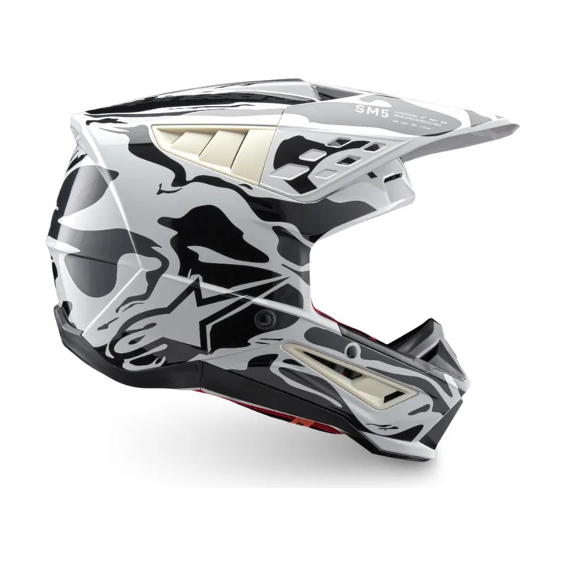 Casco S-M5 Mineral ECE 22.06 Cool Gray Dark Gray Glossy