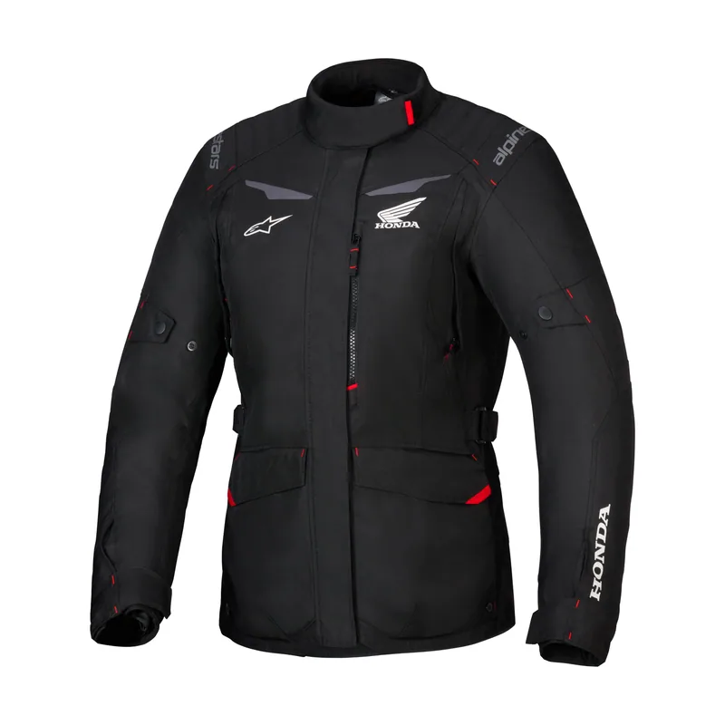 Chaqueta Impermeable Honda Stella ST-1 Negro