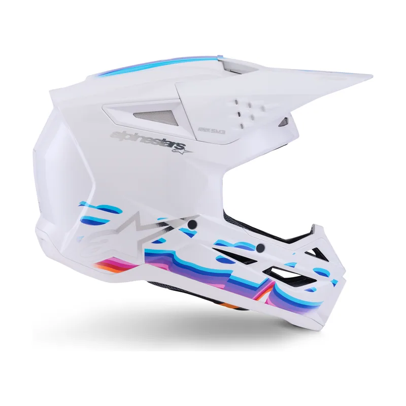 Casco S-M3 Force OCD ECE 22.06 White Glossy