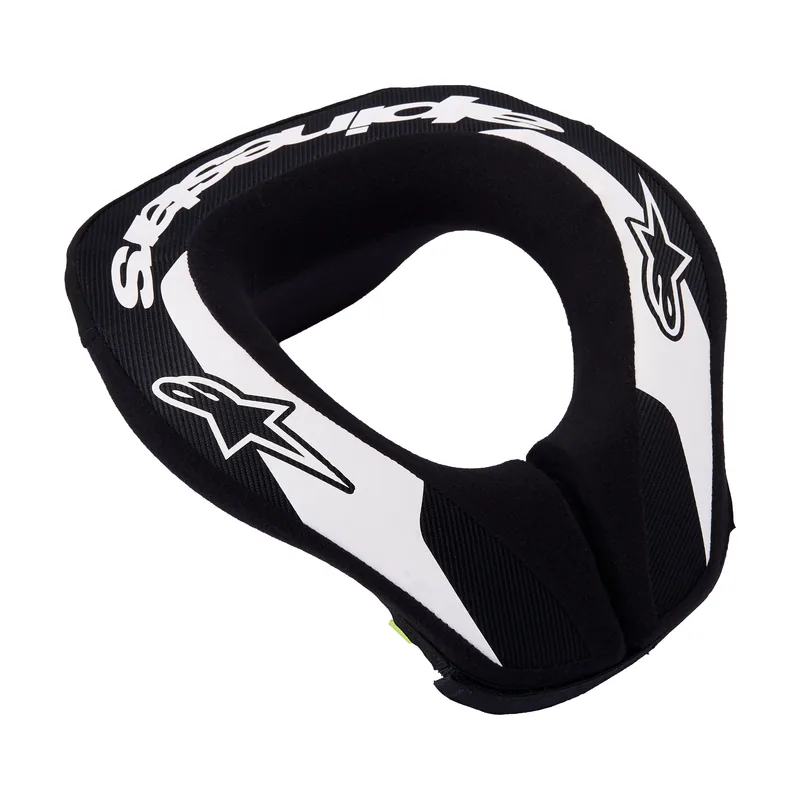 Protector De Cuello Juvenil Sequence Black White
