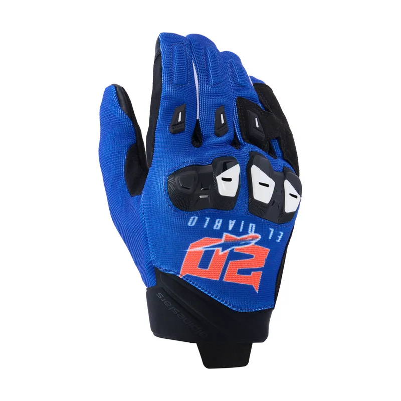 FQ20 SP X 1 Guantes Blue Black Red Fluo