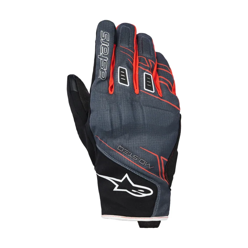 Guantes Moblast Impermeables Black Anthracite Orange
