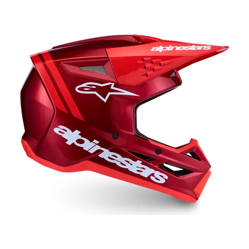 Casco S-M3 Radium ECE 22.06 Red Mot Red Fl White Gl