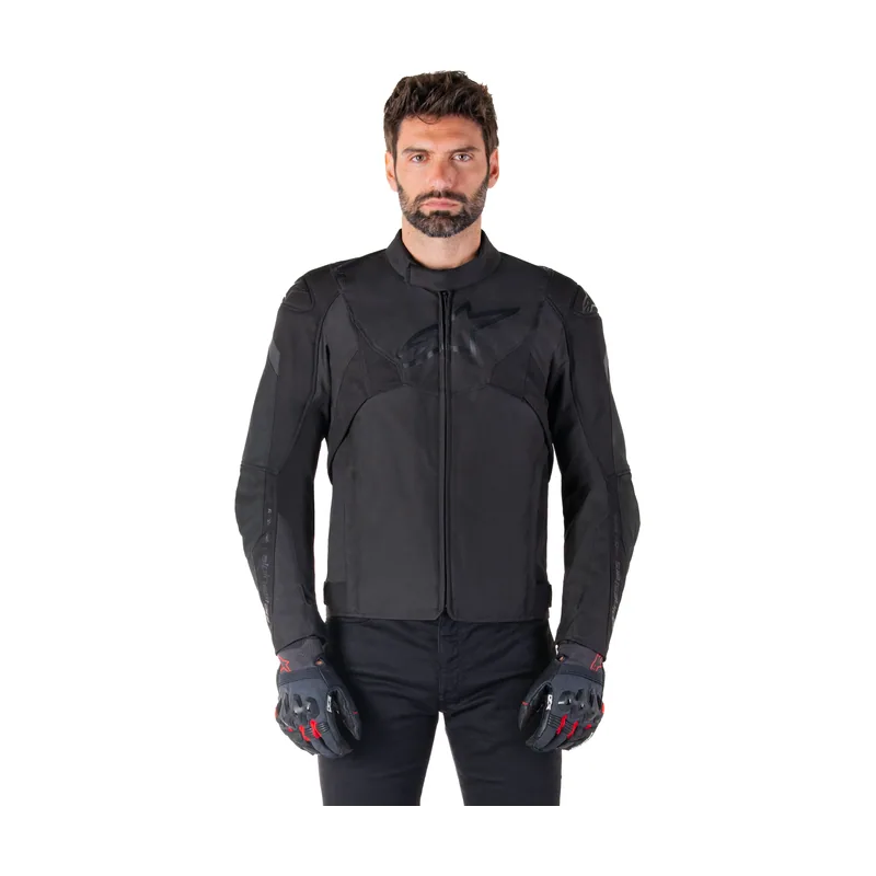 Chaqueta T-Jaws V4 Impermeable Negro/Negro
