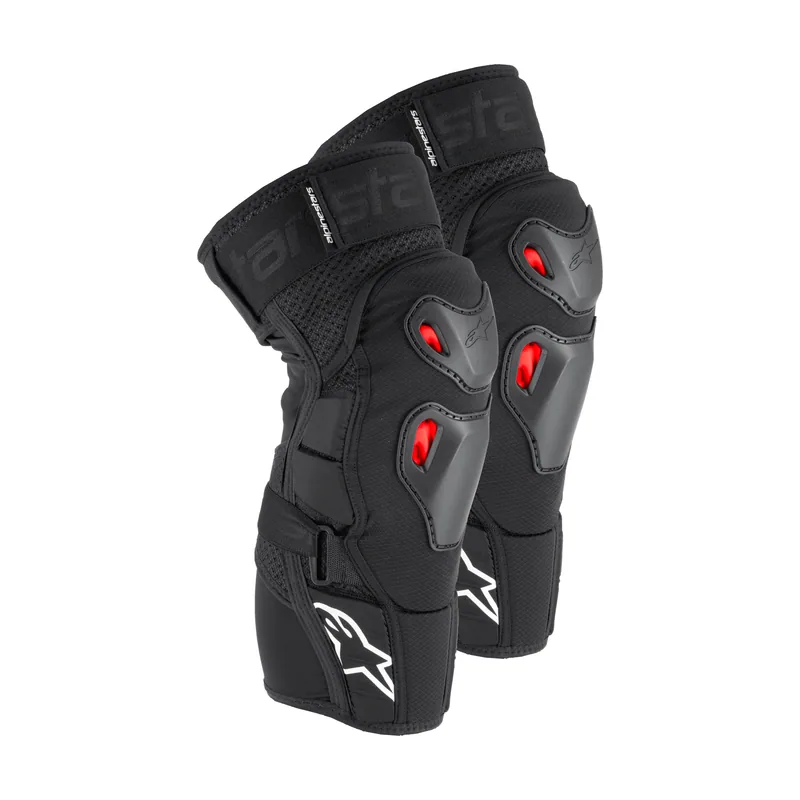 Rodilleras Bionic Pro Plasma Black Red White
