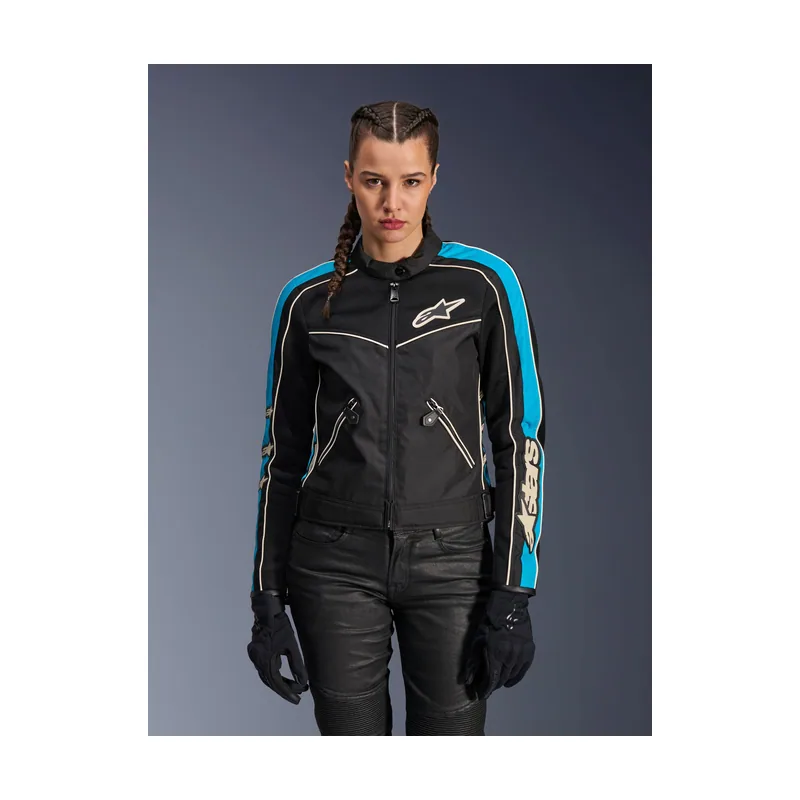 Chaqueta Stella T-Dyno Air Negro/Azul claro/Crudo