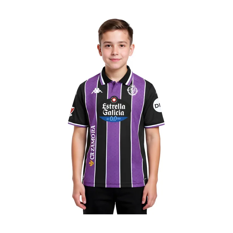 Real Valladolid Segunda Equipación 2025-2026 Niño 372847W