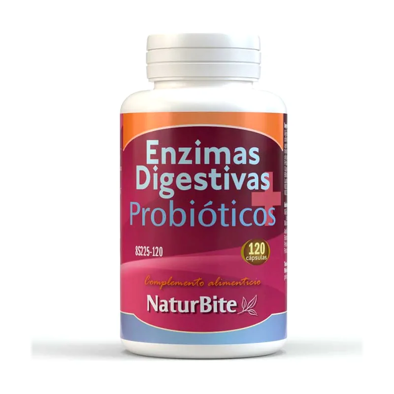 Enzimas Digestivas + Probióticos 120 Caps.