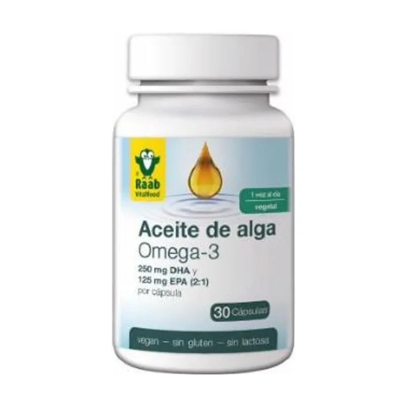 Vitalfood Aceite De Alga Omega 3 1183Mg 30Cap. Sg Vegan