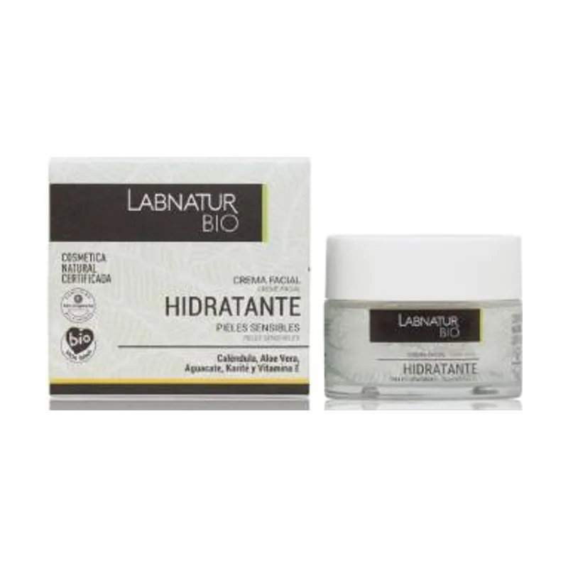 Bio Crema Facial Hidratante Pieles Sensibles 50Ml. Bio