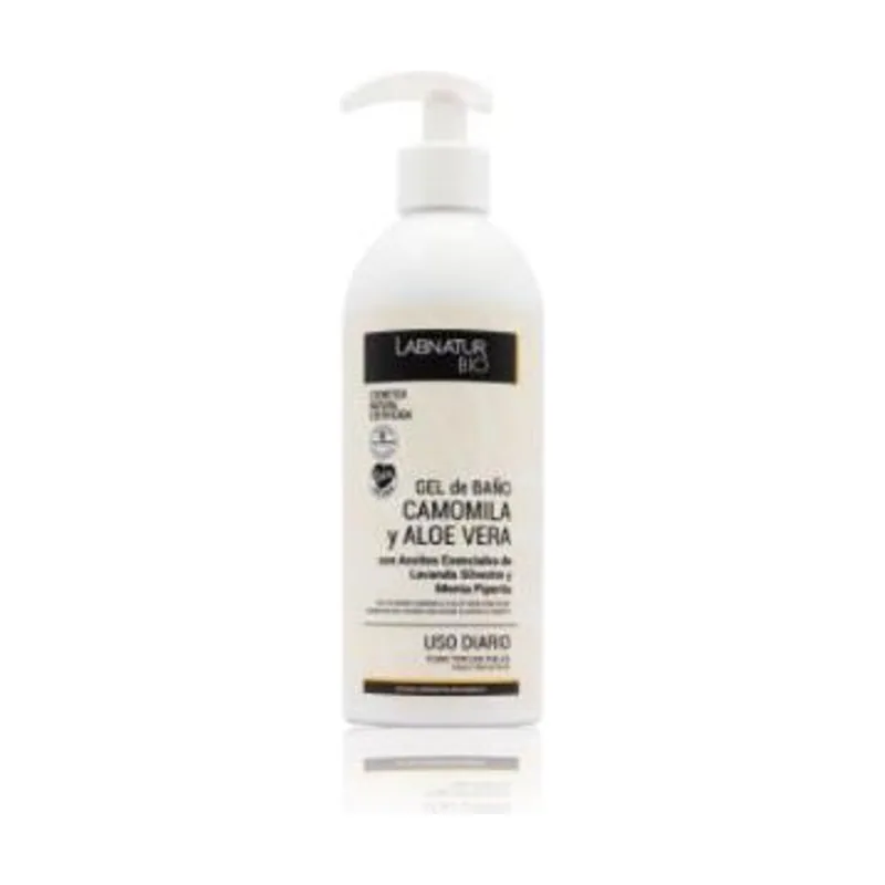 Bio Gel De Baño Camomila Y Aloe Vera 450Ml. Bio