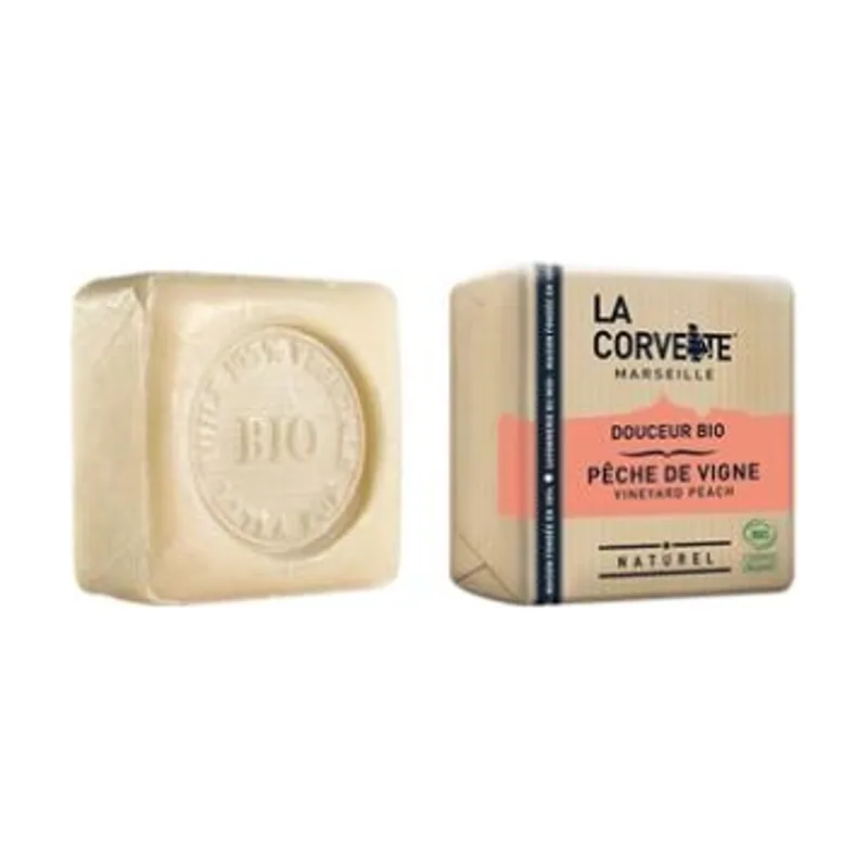 Jabon En Pastilla Melocoton De Viña 100gr. Bio