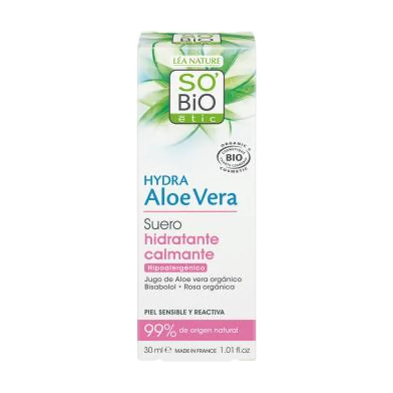 So´Bio Etic Serum Hidratante Bisabolol-Aloe 30Ml. Bio