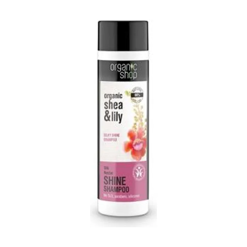 Champu Brillo Sedoso Nenufar-Amaranto 280ml. Eco