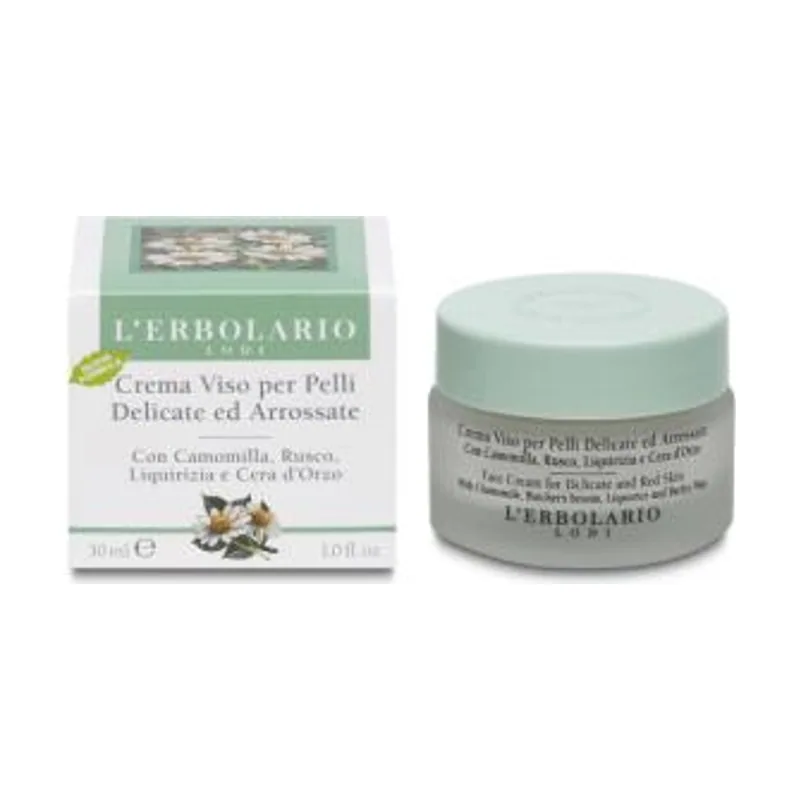 Crema Facial Manzanilla Pieles Delicadas 30Ml.