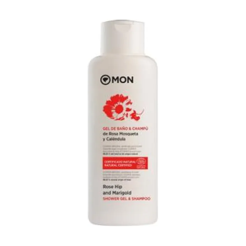 Mondeconatur Gel Champu Rosa Mosqueta Y Calendula 750Ml. Eco