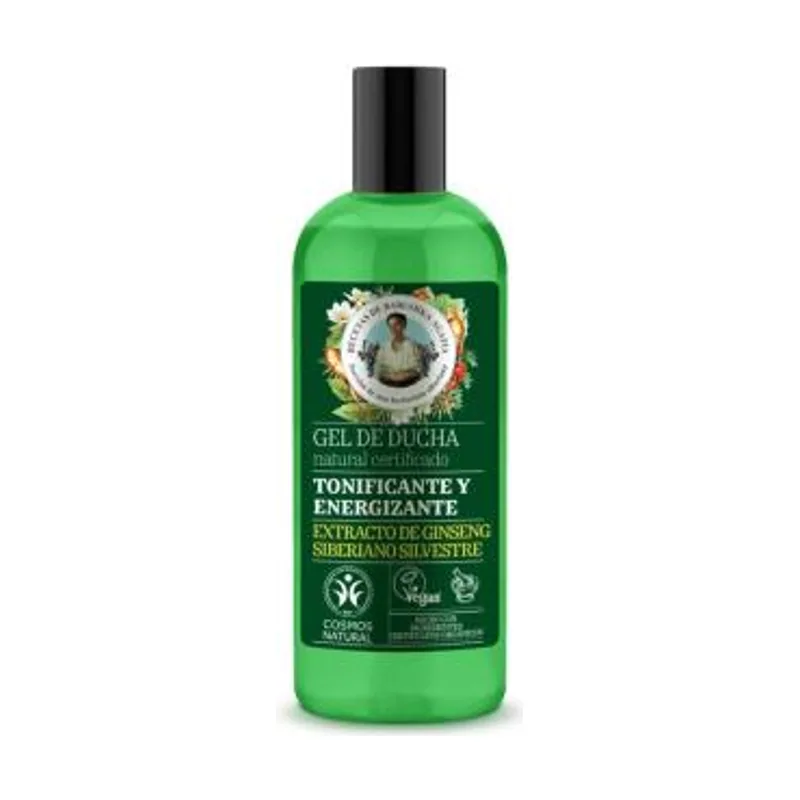 Gel De Ducha Energizante Y Tonificante 260Ml Vegan