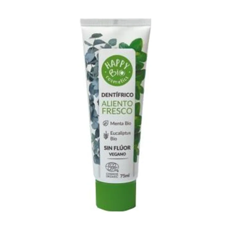 Dentifrico Aliento Fresco Menta Sin Fluor 75M Eco