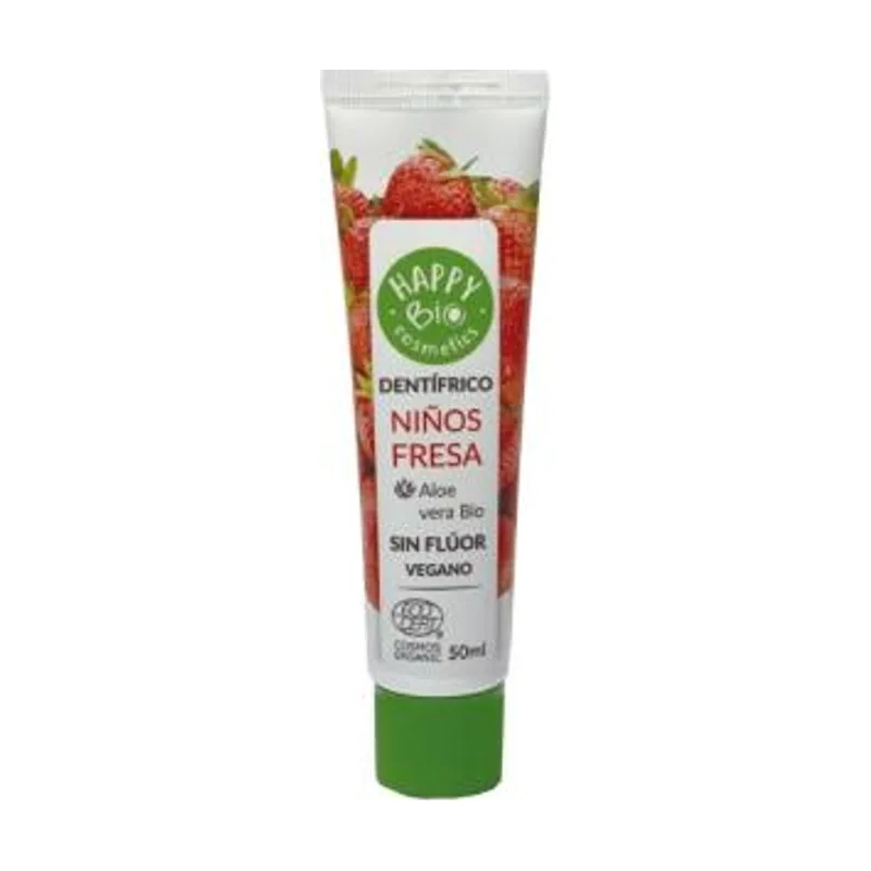 Dentifrico Niños Fresa Sin Fluor 50 Ml. Eco
