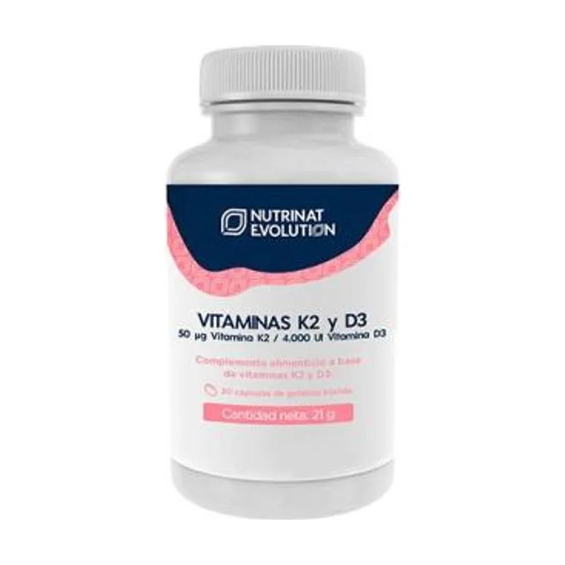 Vitaminas K2 D3 30Cap.