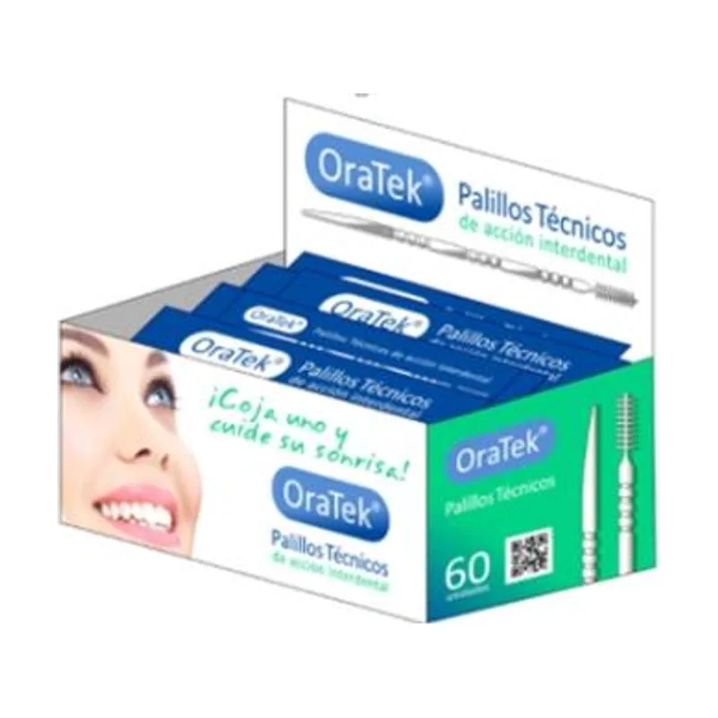 Palillos Tecnicos Oratek Cepillo Interdental 60Ud