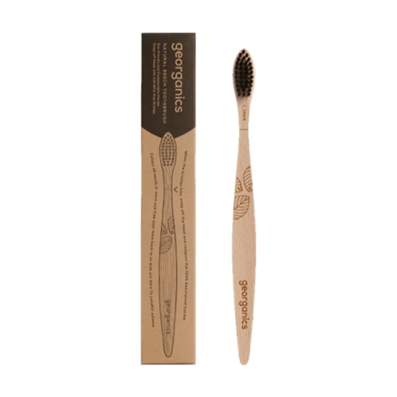 Cepillo Dental Madera De Haya Hard