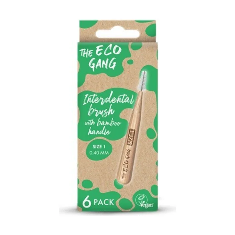 The Eco Gang Interdental Bambu Nº1 0,4Mm 6Ud.