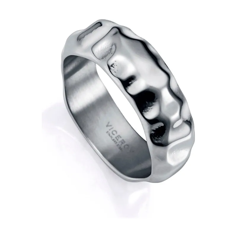 Anillo de acero tipo martillado 15164A02400