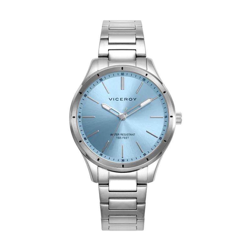 Reloj caja y brazalete de acero con movimiento cuarzo 401228-37