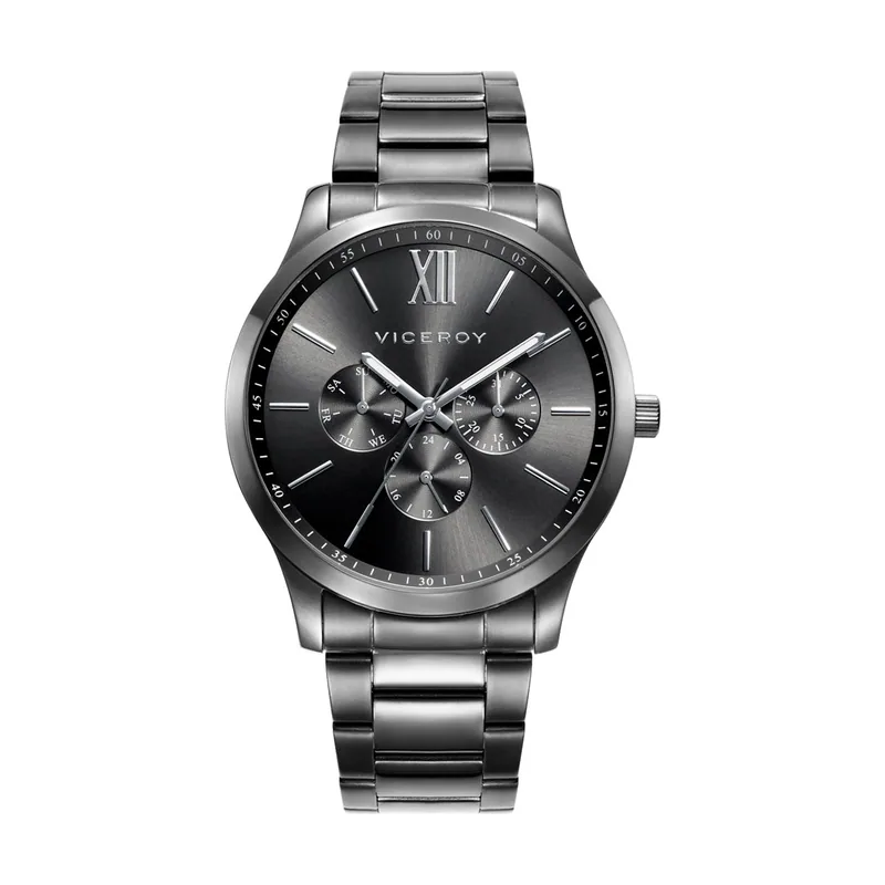 Reloj de hombre Magnum multifunción de acero 401187-13